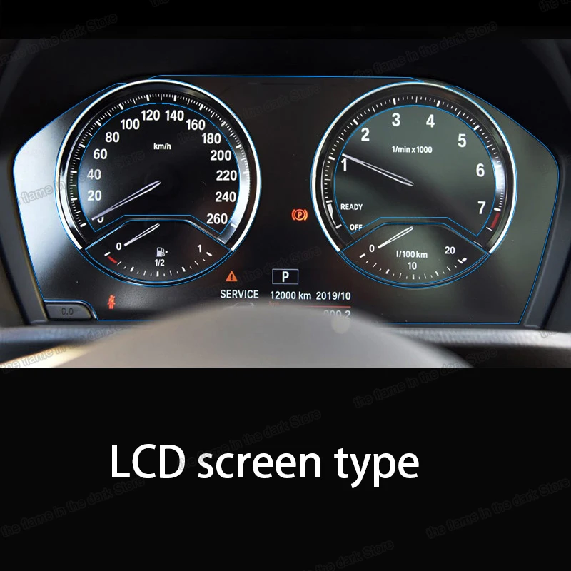

Lcd Tpu Car Dashboard Screen Protective Film for Bmw X1 F48 2016 2017 2018 2019 2020 2021 Anti-scratch Sticker Accessories Auto