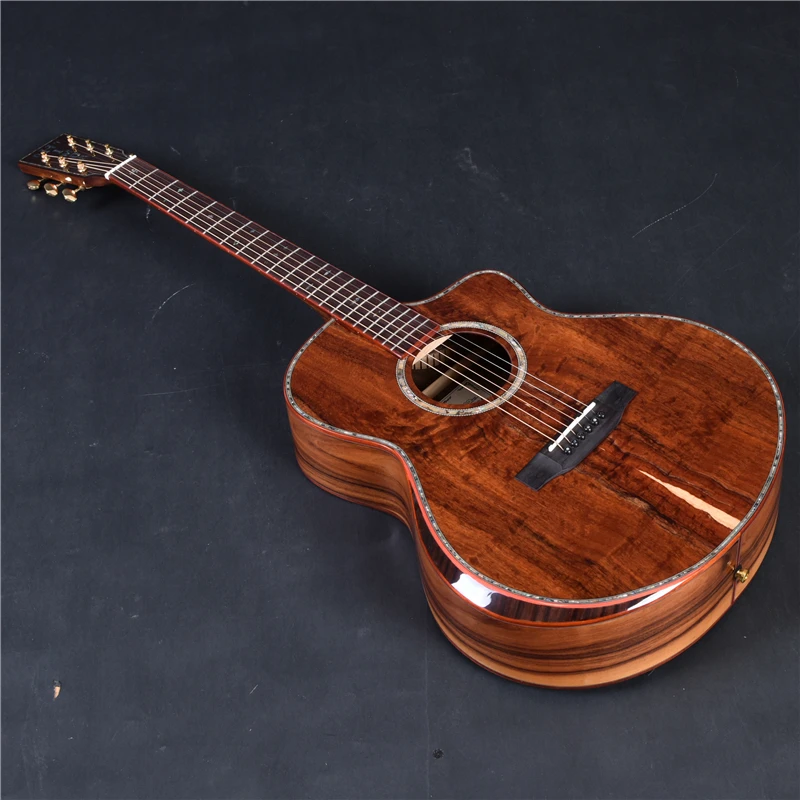 Himor HM 760GSC GC cut way solid santos rosewood Акустическая гитара, акустическая электрогитара s