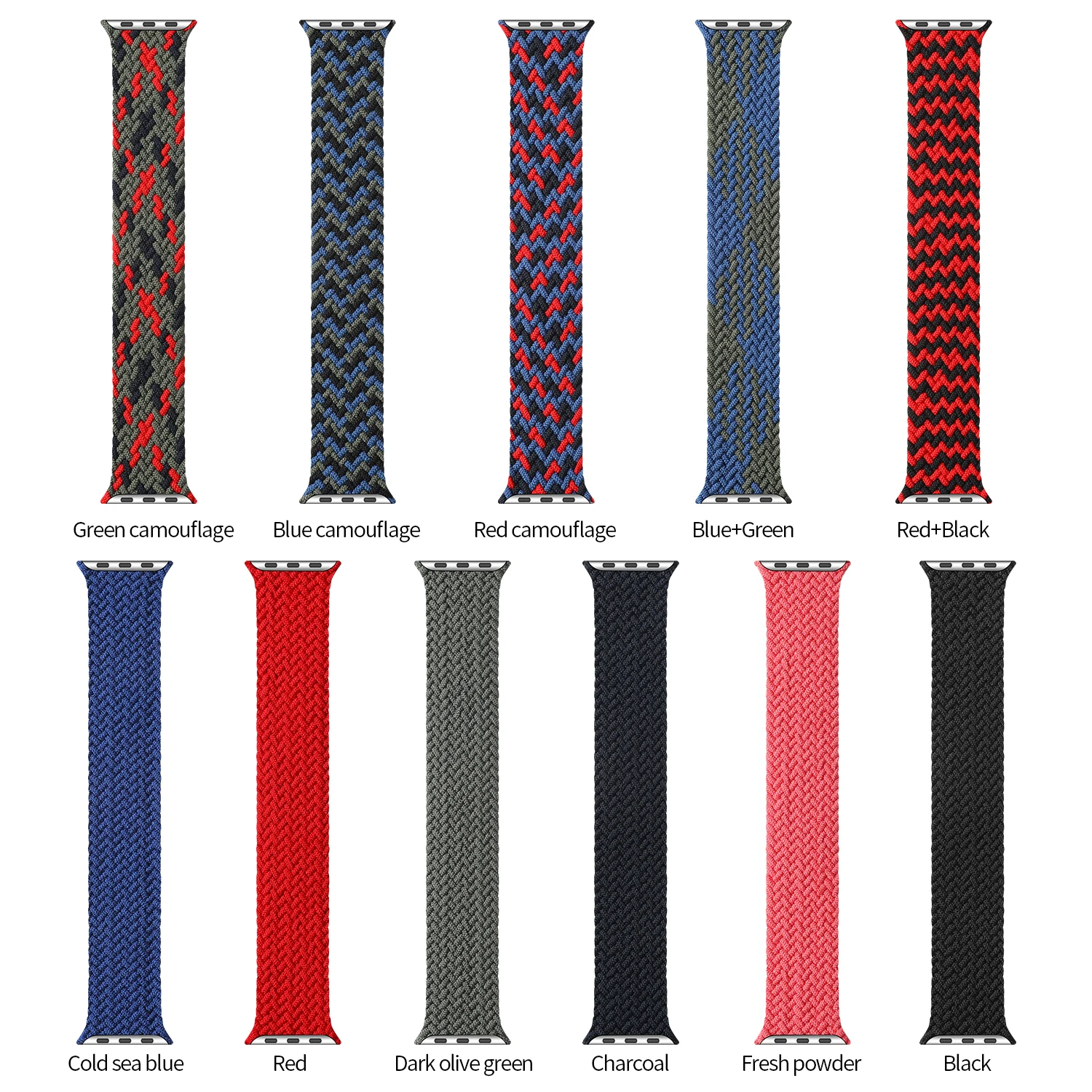 

Original Nylon Elastic Solo Loop for Apple Watch 6 Se Strap 42mm 44mm for IWatch Serie 5 4 3 Belt Bracelet Braided Band 38 40mm