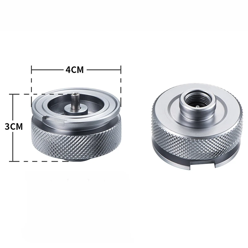 

1X Hiking Stove Gas Tank Adapter Split Type Oven Connector Portable Converter