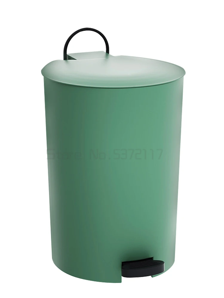 

Бытовой мусорный бак с педальным покрытием для гостиной, спальни, портативное внутреннее ведро