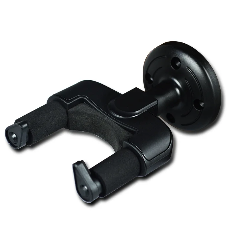 

Guitar Hanger Stand Wall Mount Holder Hook for Electric Guitar Acoustic Mandolin Ukulele Black Guitar Bass Screws Accessories