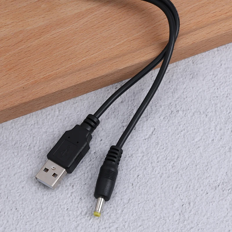 1 2 м чистая медь черный 1A 5 в USB к DC 4 0x1 7 мм Кабель зарядного устройства Чистая для