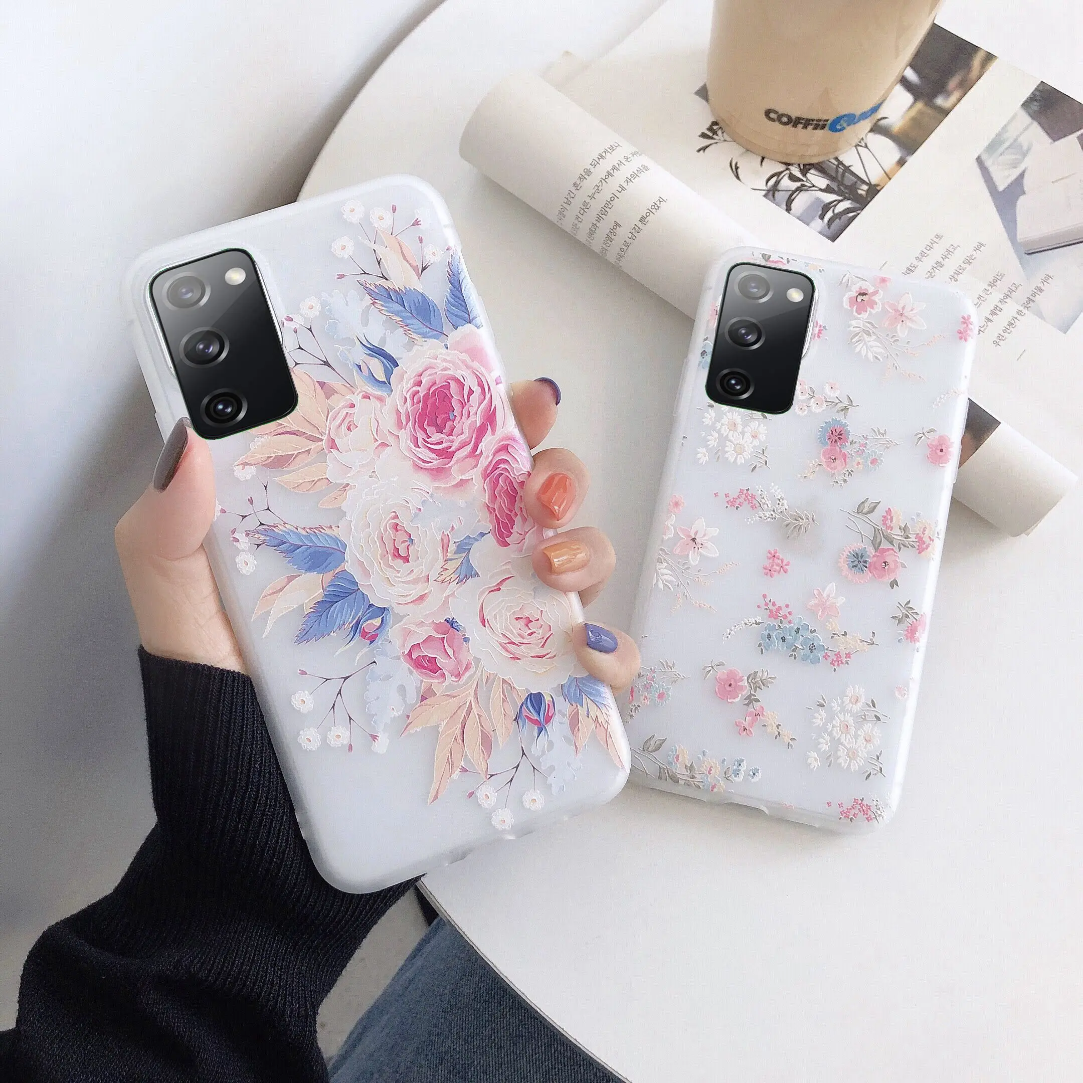 Luxury Girl Lady Phone Case For Samsung Galaxy A01 A21S A51 S20 FE A11 A31 Back cover for Samsung S 20 A 11 31 21S 51 back cases