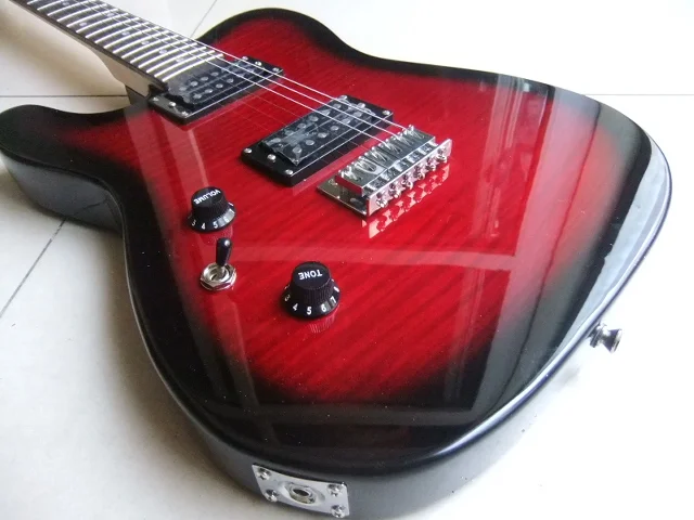 Оптовая продажа гитара новая модель для левой руки Tel электрическая высшего