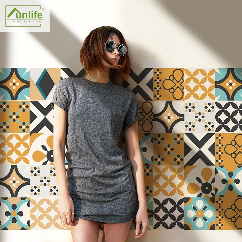 Самоклеящиеся наклейки Funlife на дверь холодильника водонепроницаемая пленка