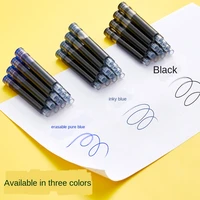 black blue 30 pieces hongdian black fountain pen ink cartridges 3 4mm diameter for hongdian ink pen