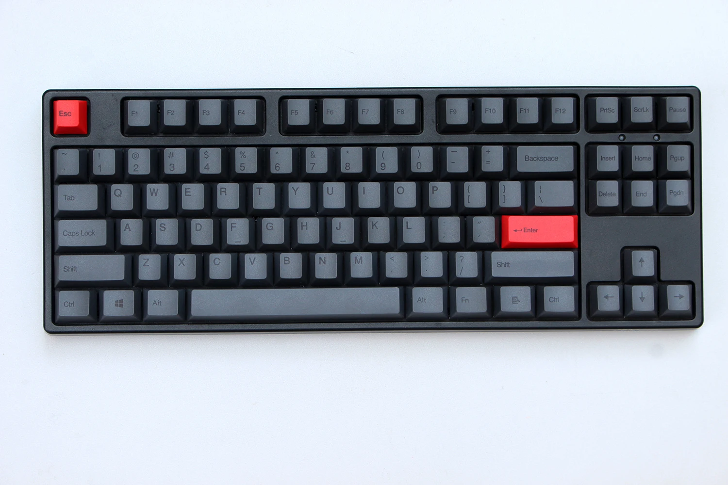 87 клавиш космический серый PBT сублимационный ключ крышка для MX Переключатель механическая клавиатура Вишневый профиль ключ крышка s для Ikbc filco Akko