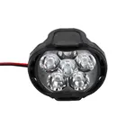 Мотоциклы головной светильник 6500k белый супер яркий 6 светодиодный рабочий Точечный светильник мотоцикл противотуманных фар 1200LM светодиодный самокаты точечный светильник