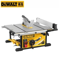 dewalt dust free wood cutting machine small mechanical desktop portable woodworking sliding table saw dwe7492