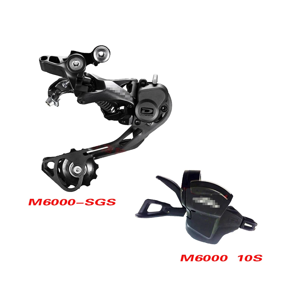 SHIMAN0 M6000/M610/M615 10 скоростные переключатели+ задние переключатели+ 42T 46T 50T SUNSHINE cassette 10 speed Chain Groupset
