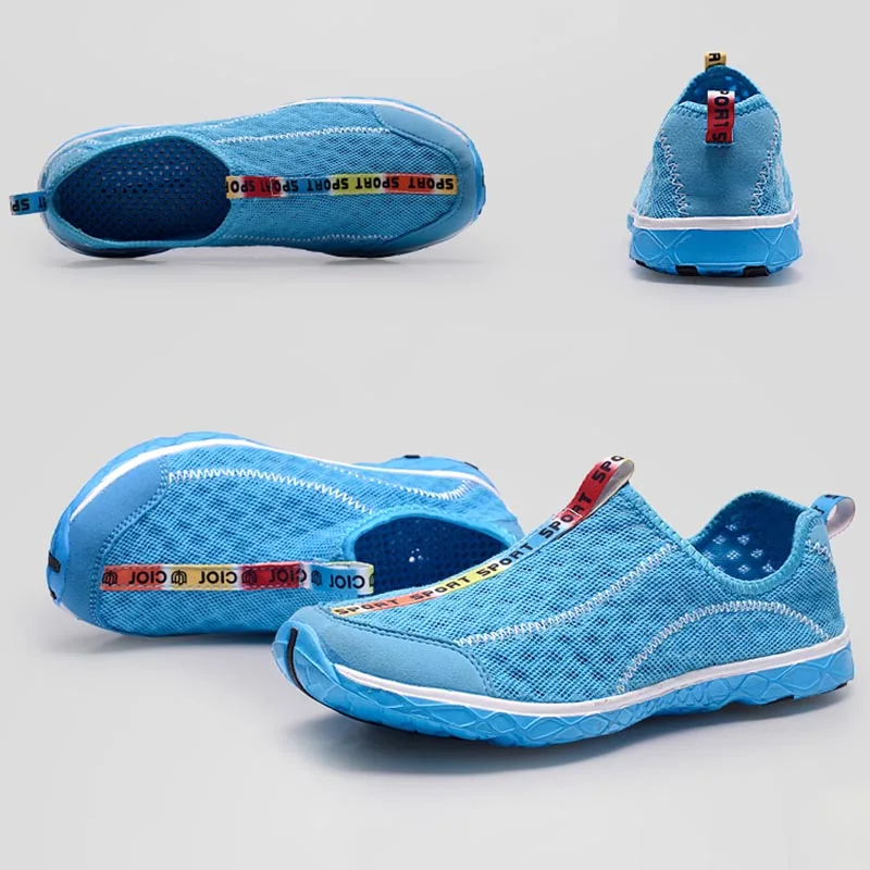 

Weweya Hot Mesh Water Shoes Men Upstream Aqua Shoes Women Quick Dry Sea Slippers Diving Swimming Barefoot Slip On Beach Sneakers