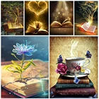 Распродажа, Набор для вышивки крестиком 5D сделай сам в виде книги фэнтези, полноразмерная вышивка, мозаика, искусство, картина стразы, Ремесла, Декор
