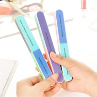 50 4pcs double side nail buffer manicure tools nail remover file sanding polishing accessories buffer nail art supplies