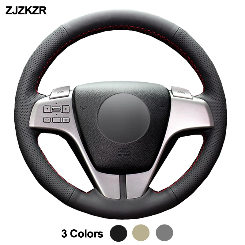 Автомобильный чехол на руль для Mazda 6 (GH) 2009 2007 2012 волан оплетка volda 2008 2010 2011|Чехлы