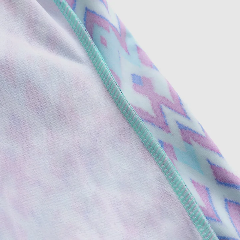 Купальник в стиле бохо для девочек Цельный Детский купальник купальные костюмы с