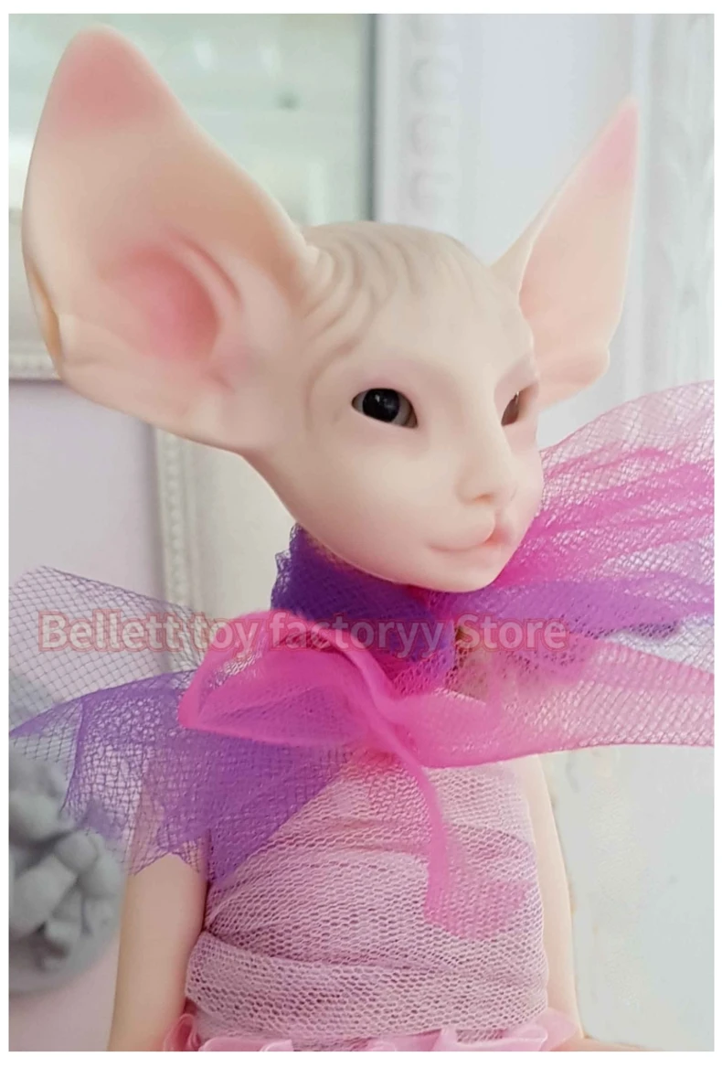 Bjd кукла 1/4 Сфинкс Кошка шарнирная кукла животное человек мода кошка Высокое качество игрушка подарок на день рождения бесплатные глаза