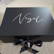 Custom Fashionable groomsman Proposal Gift Box,Bridesmaid Envelopes Box or Card Box,Wedding memory box,best man keepsake box