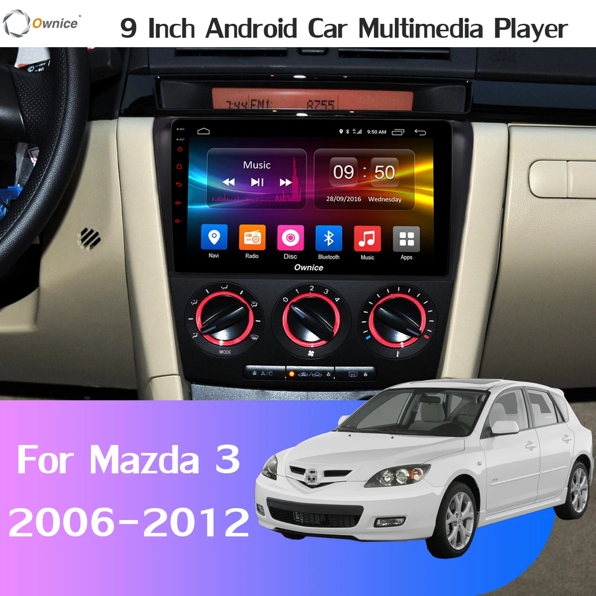 9 &quot360 ° панорамный автомобильный dvd плеер на основе Android для Mazda 3 Mazda3 2006 2007 2008 2009 2010
