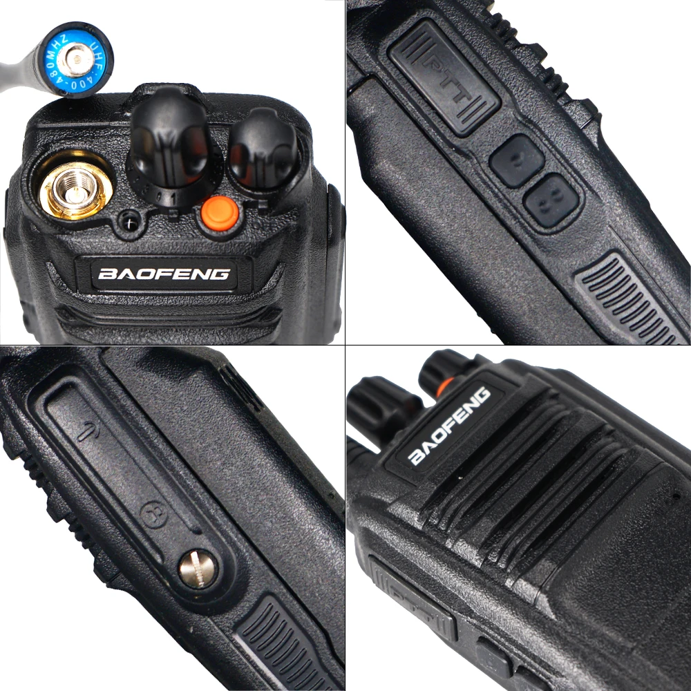 IP67 Waterproof Baofeng S56 10W High Power Walkie Talkie UHF 3500mAh FM Transceiver Portable Ham Radio BF-9700 UV-9Rplus
