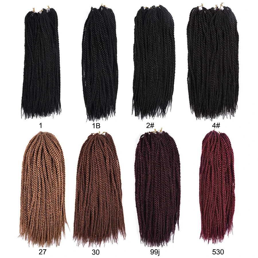 Синтетическая оплетка для наращивания волос плетения крючком 24 дюйма Джамбо