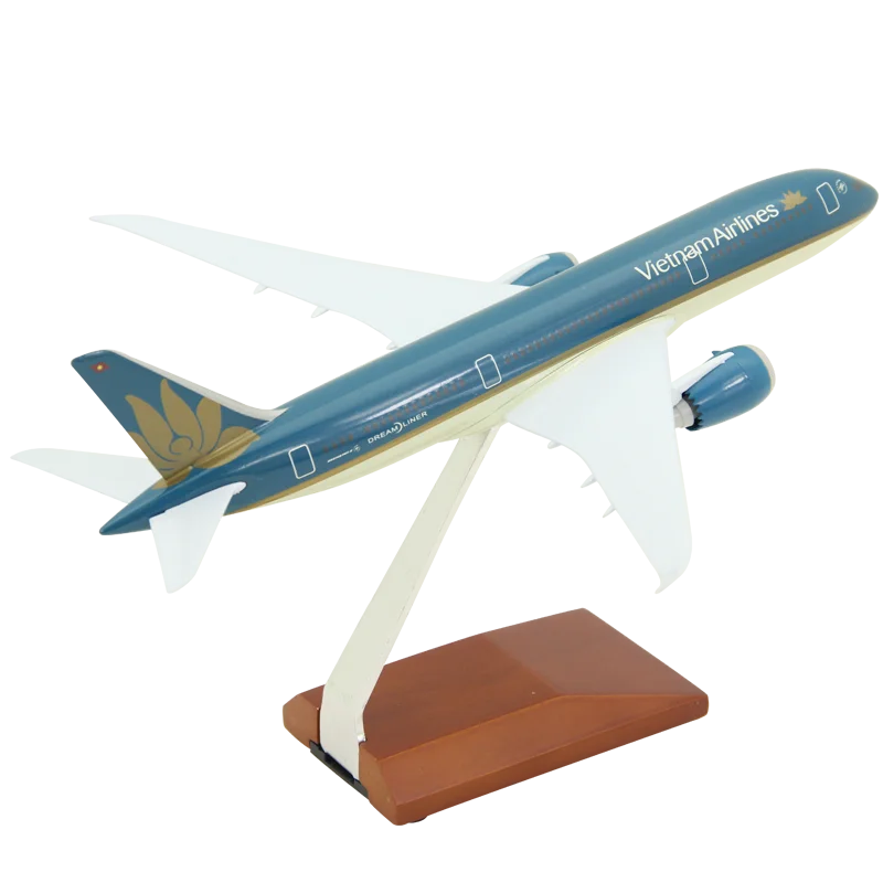 

30cm Solid Zinc Alloy Vietnam B787 Aircraft Model Airliner Boeing 787-900 Vietnam Airlines Airplane Model Toy for Children 1:200