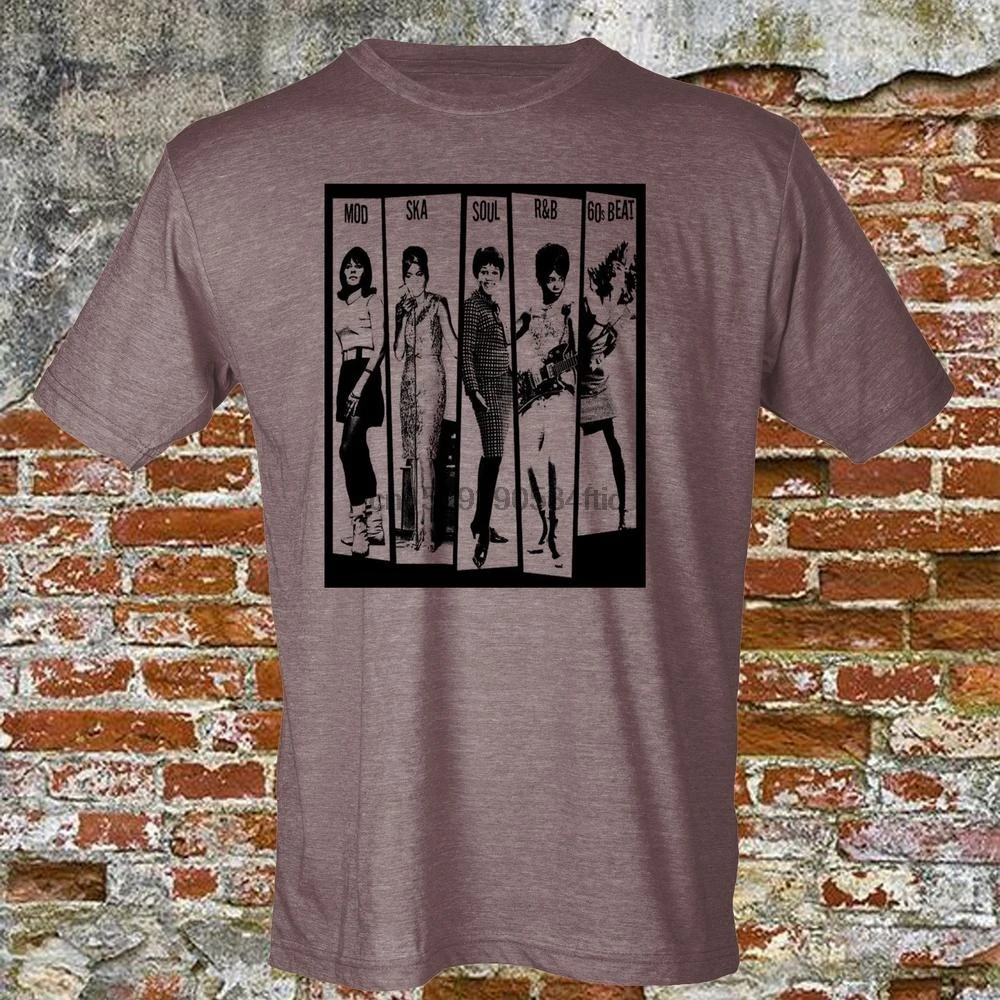 

60 Music Soul R&B Blue Vintage T shirt