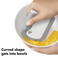 creative kitchen gadgets cleaner flexible edge scraper cleaning brushes kitchen accessories dish bowl scraper cleaning tableware