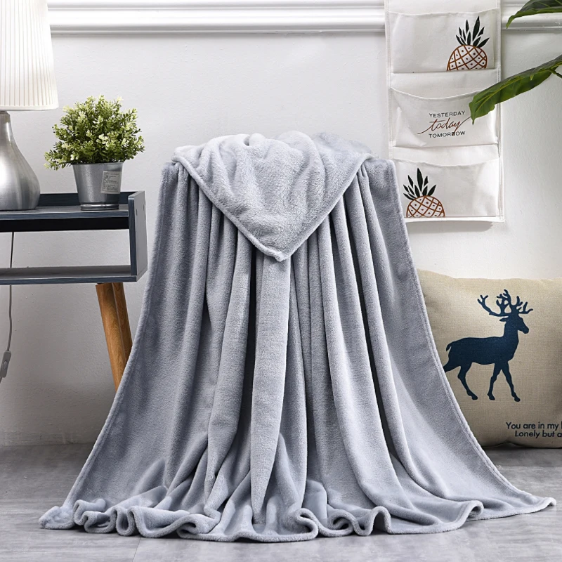 Многофункциональное Фланелевое покрывало для кровати дивана коленного