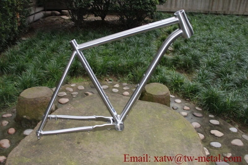 titanium mountain bike frame with thru axle dropout | Спорт и развлечения