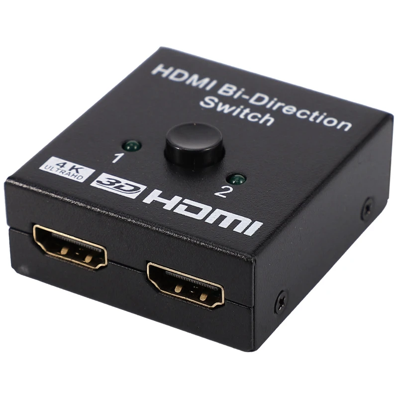 HDMI 2 0 переключатель двойного направления 1080P 3D 4K x 2K коммутатор 2X1 или 1X2