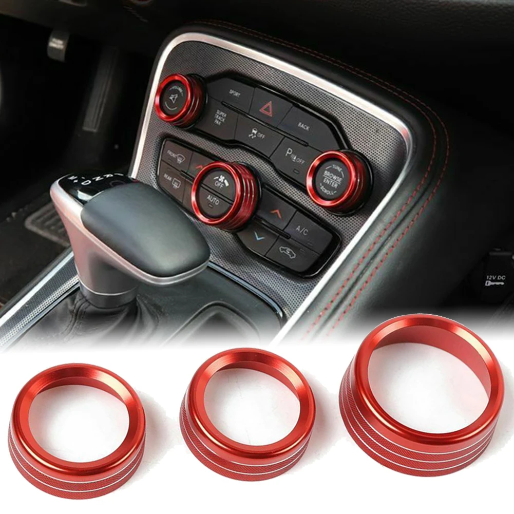 3 кратный алюминиевый корпус с кольцом и рукояткой управления для Dodge Challenger 15