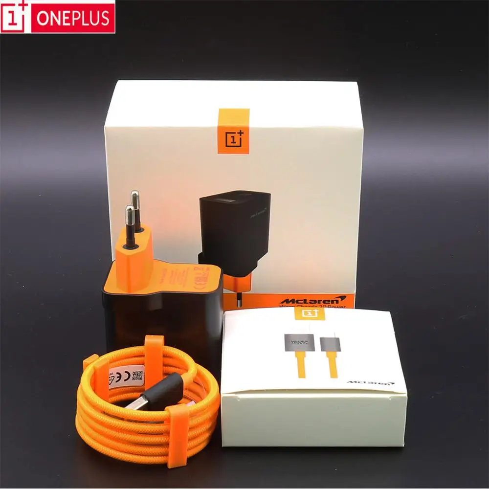Зарядное устройство Oneplus Mclaren Warp 5 В/6 А 30 Вт черный настенный USB адаптер питания