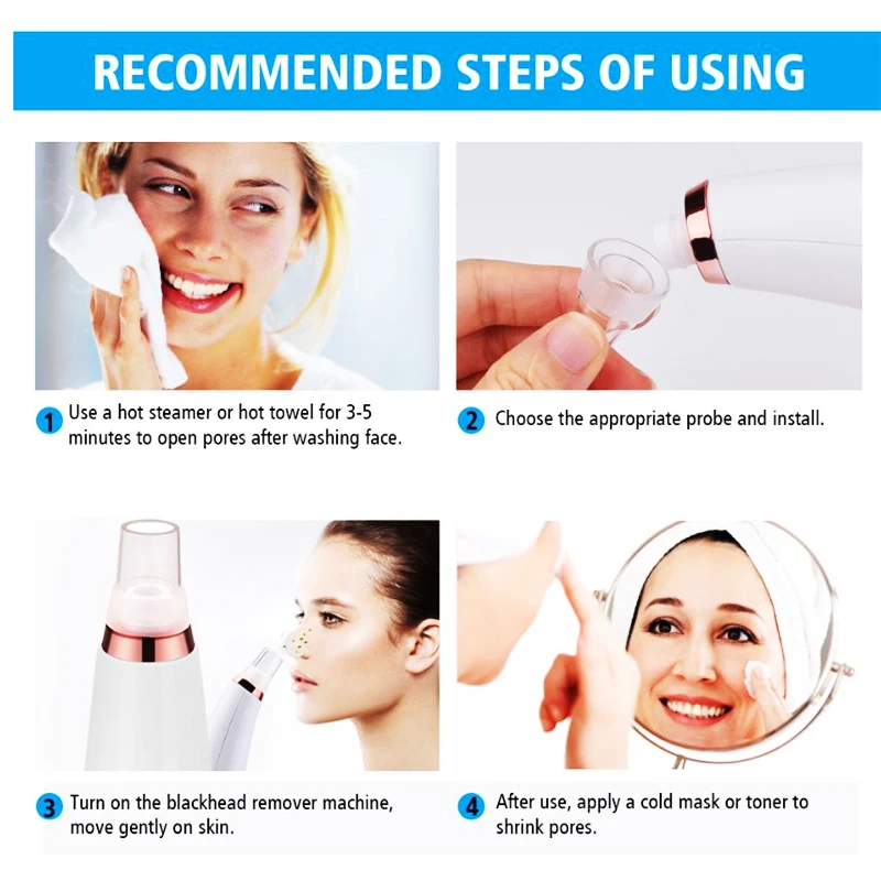 Средство для удаления угрей в области носа и пор вакуумное Удаление прыщей акне