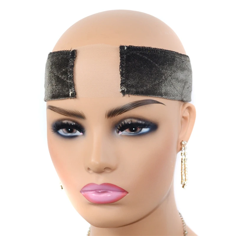 1Pcs Adjustable Soft Velvet Women Lace Wig Grips Headband Hair Scarf Band Non-Slip Grip | Шиньоны и парики