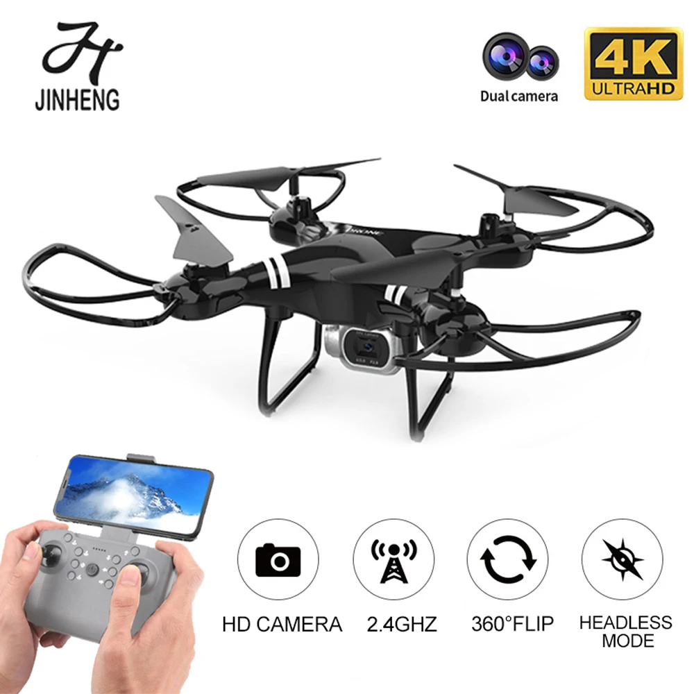 мини дрон jinheng ky101 4k wi fi радиоуправля