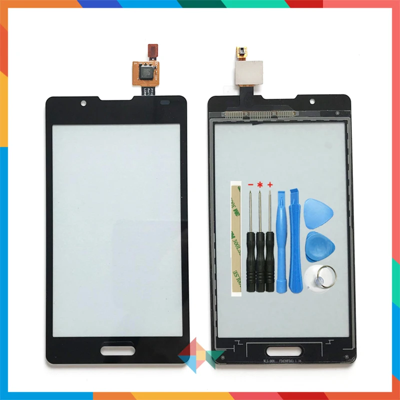 Высокое качество 4 3 &quotдля LG Optimus L7 II P710 P713 сенсорный экран дигитайзер переднее