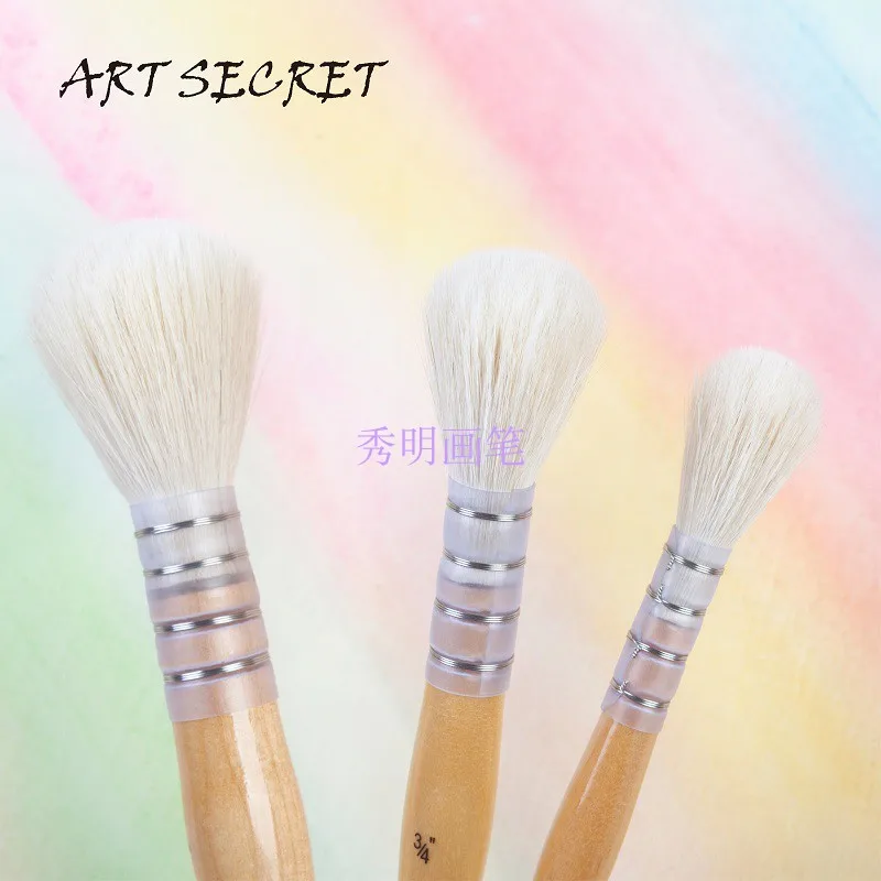 Artsecret кисть для рисования 410MOP Рассыпчатая пушистая щетка из козьей шерсти