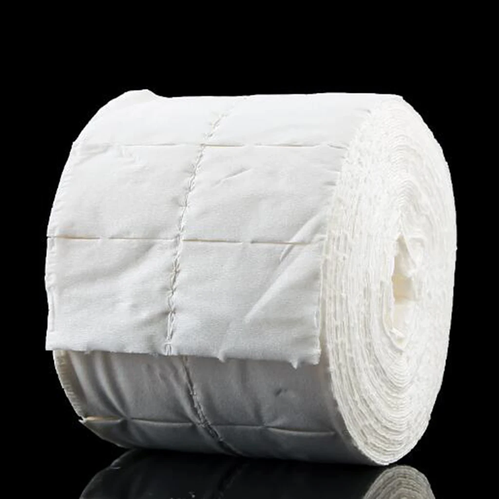 500 шт./рулон салфетки для снятия лака ногтей | Красота и здоровье