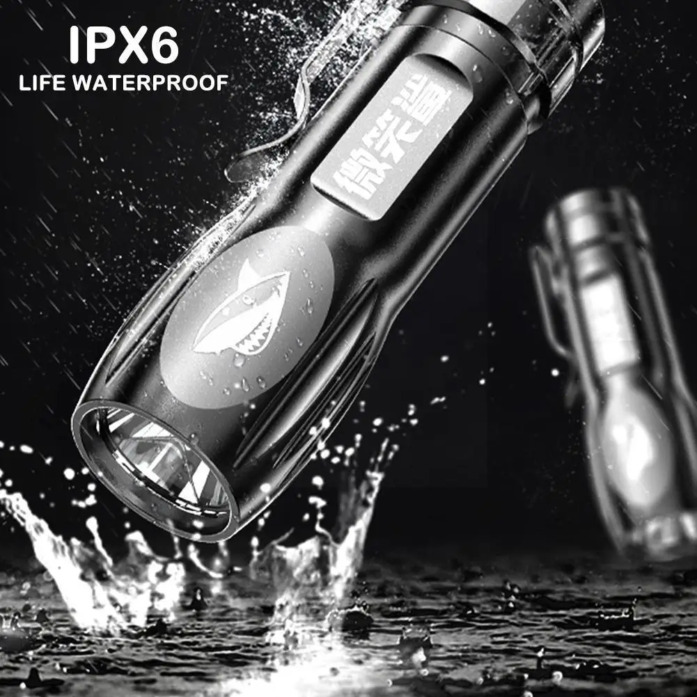 Прочный фонасветильник для рыбалки портативный Usb Перезаряжаемый