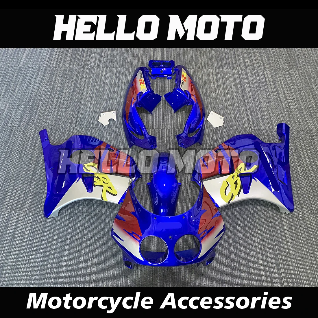 

Подходит для HONDA CBR250RR MC22 1989-1999 обтекатель корпуса Мотоцикла Спойлер корпус ABS литьё под давлением