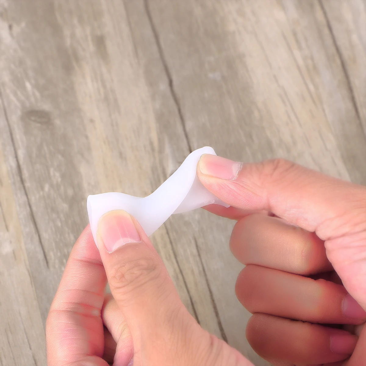 Пара новых гелевых протекторов для большого пальца ноги разделители пальцев ног