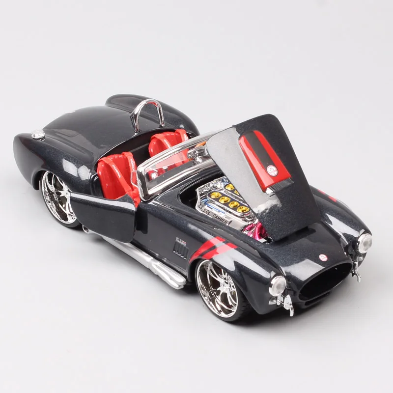 1:24 Детские Классические винтажные модели 1965 ford AC Shelby Cobra 427 roadster Diecasts& Toy Vehicles металлические игрушечные модели машин