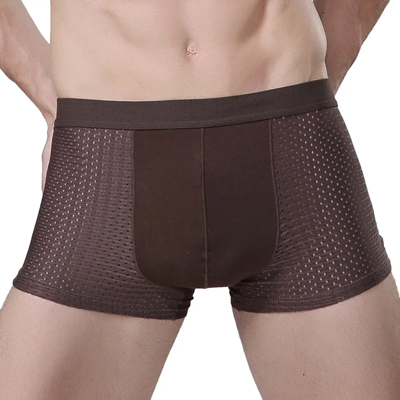 

2020 Summer Men's Underwear Gentle Flexible Super-elastic Boxer Soft Breathable Male's Underpants Men's Boxer Plus Size 4XL