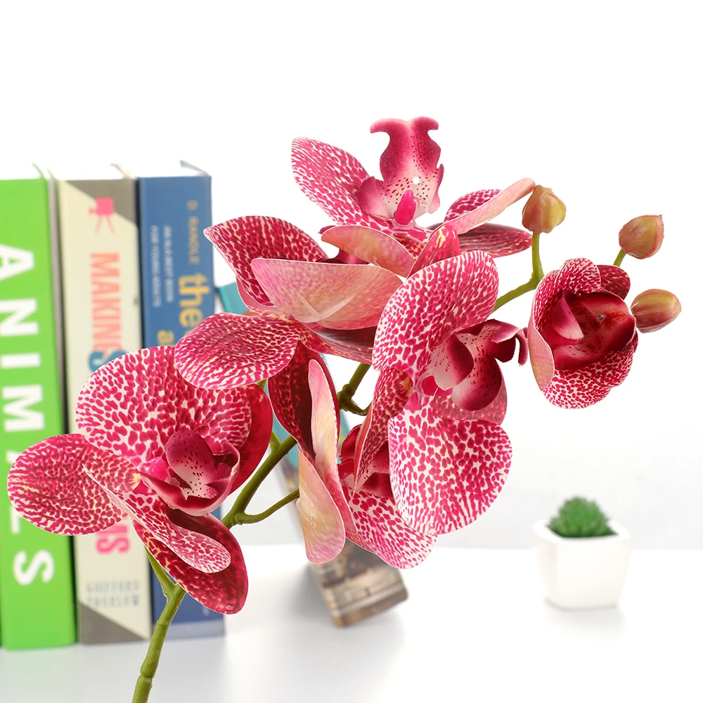 

Phalaenopsis Small 6 Flower Artificial Fake Flower Home Decoration Plant Decoration