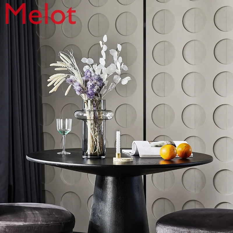 

Modern Dried Flower Blue Purple Rock Hallway Floral Set Model Room Floral Nordic Floral Combination