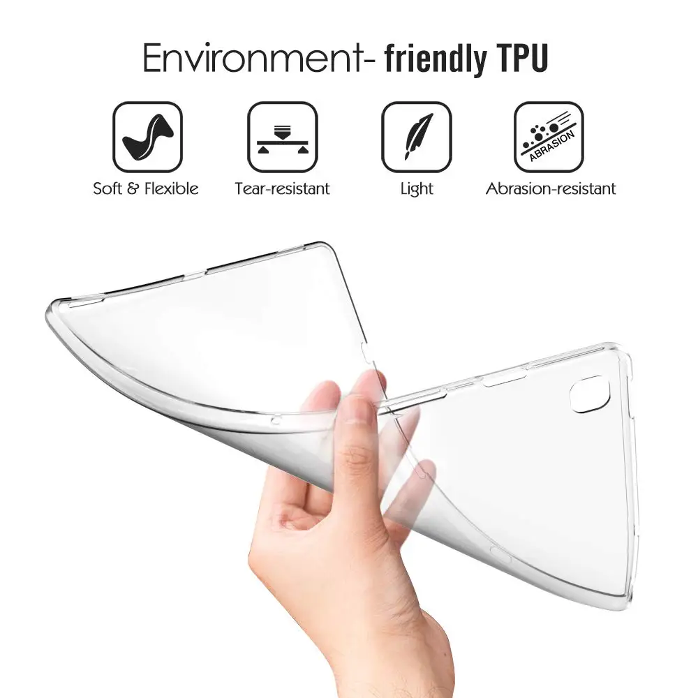 Tab S5E t720 Wifi чехол для samsung Galaxy Tab S5E t720 t725 LTE 10,5 чехол пудинг противоскользящая Мягкая Силиконовая защита из ТПУ