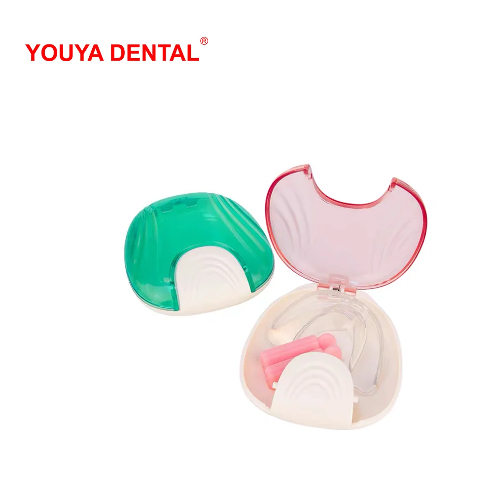 Прозрачная коробка для ортодонтических зубных протезов держатель ложных