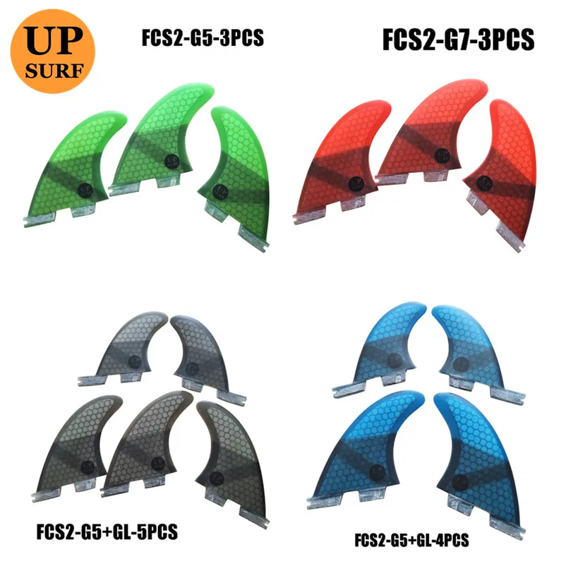 Плавники для серфинга G7/G5/Gl/K2.1 fcs ii плавники fcs 2 quad quilla surf fcs2 surf gl плавники fcs 2 quad 4 штуки quad