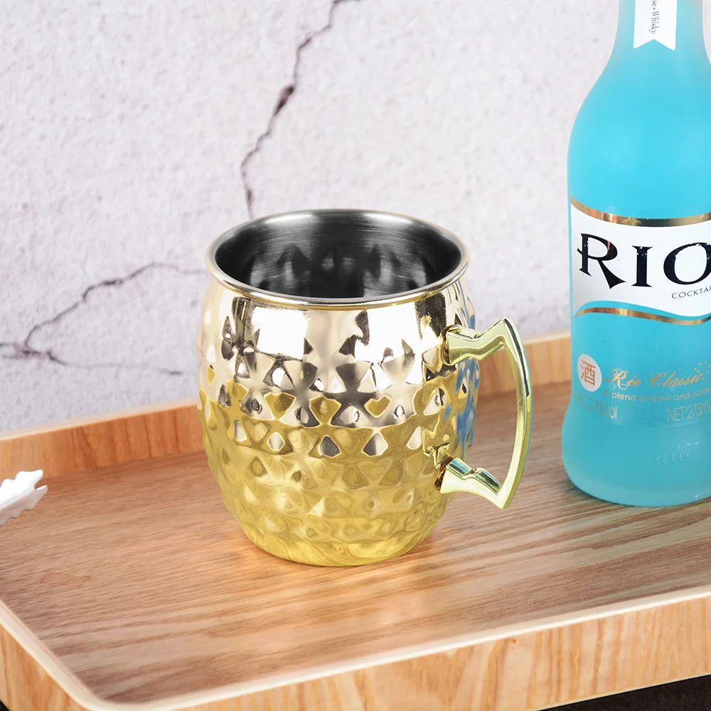 304 кружки для москского Мула из нержавеющей стали 18 унций с забитой подкладкой